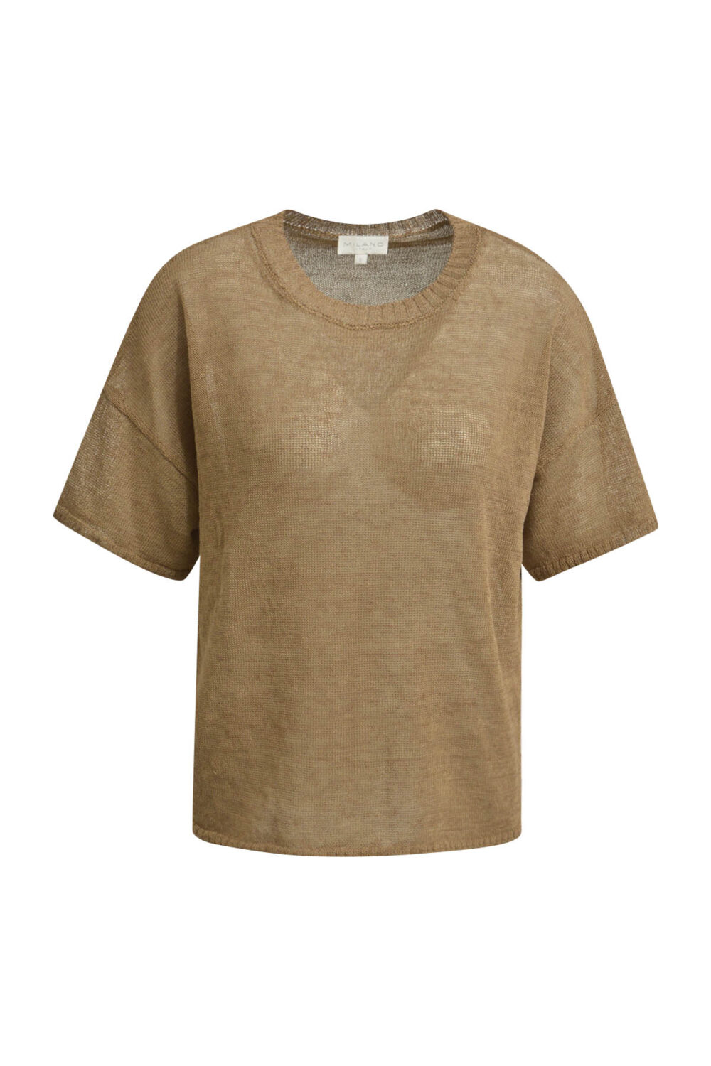 Pullover Milano Italy boxy toffee