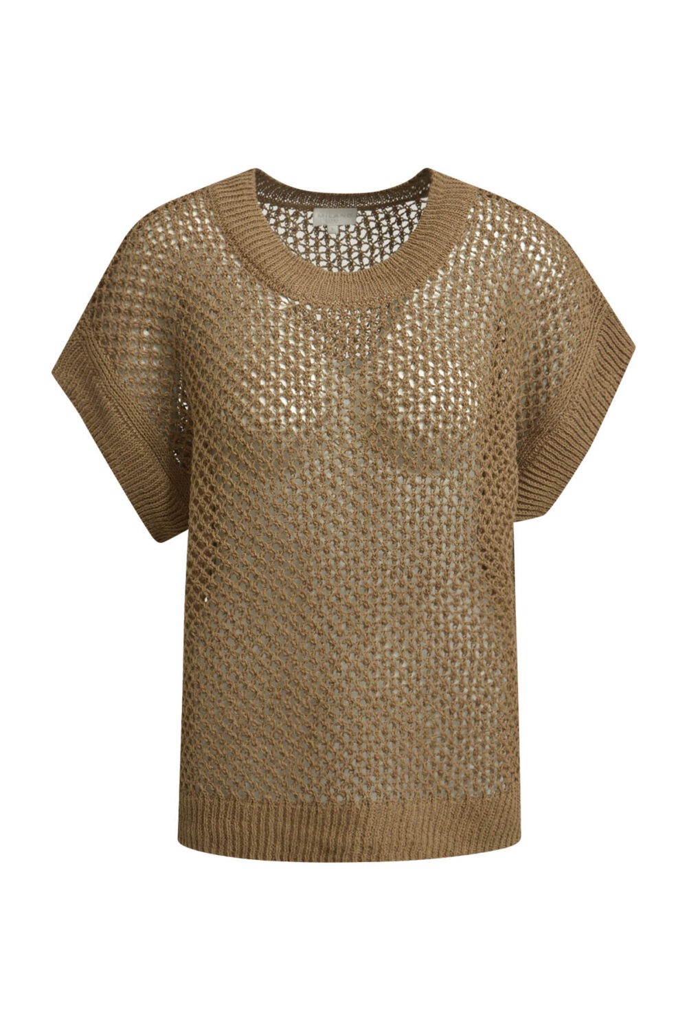 Pullover Milano Italy toffee hole