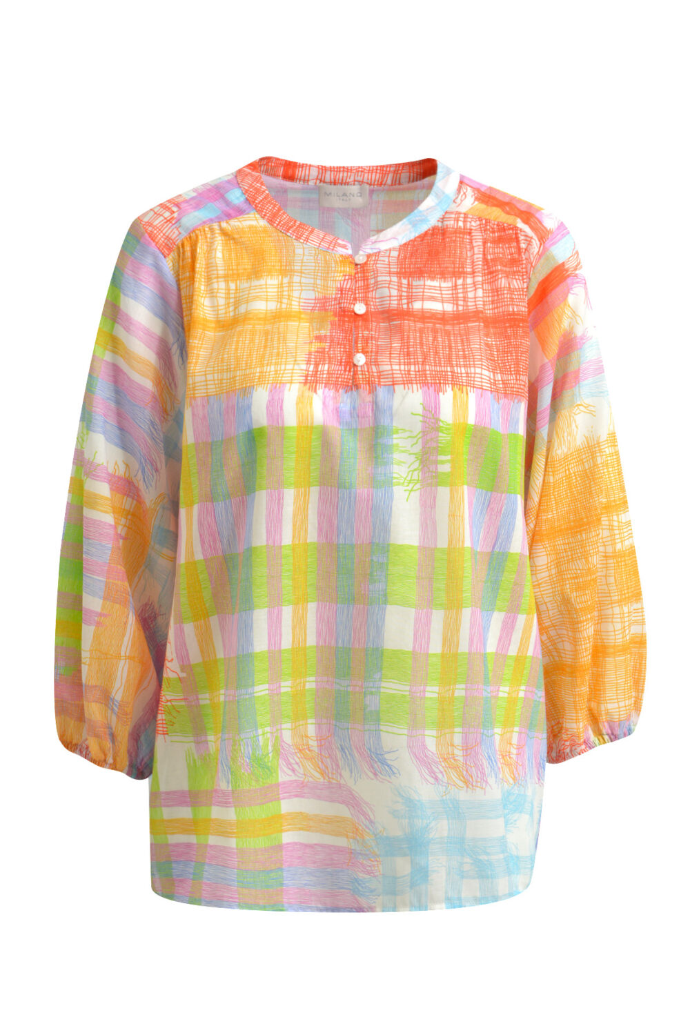 Bluse Milano Italy mixprint