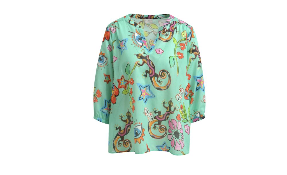 Bluse Milano Italy Salamander – Bild 2