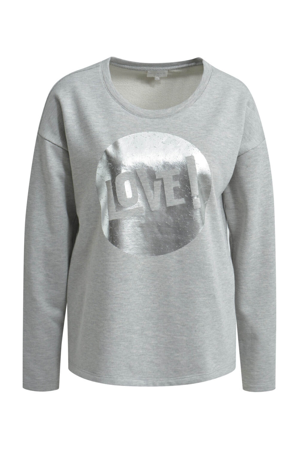 Sweatshirt Milano Italy silver
