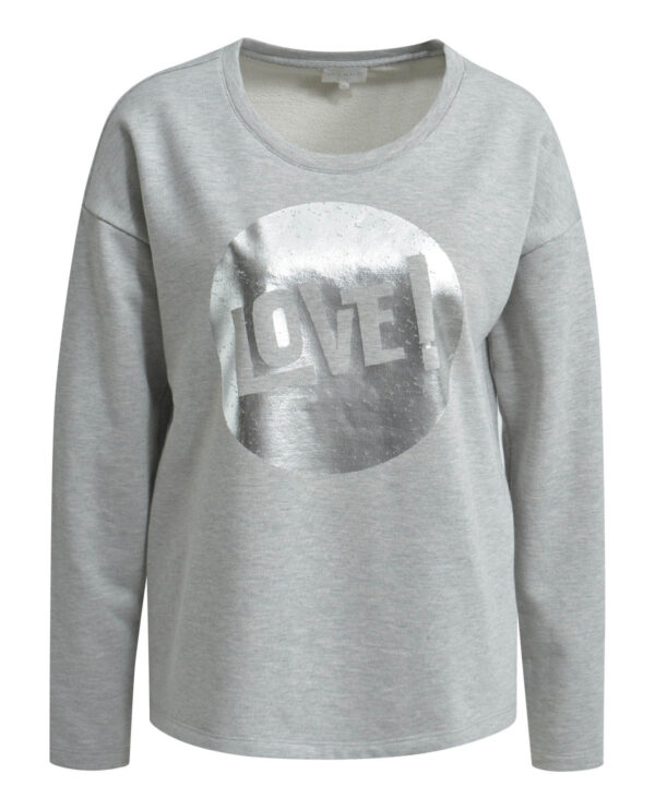Sweatshirt Milano Italy silver