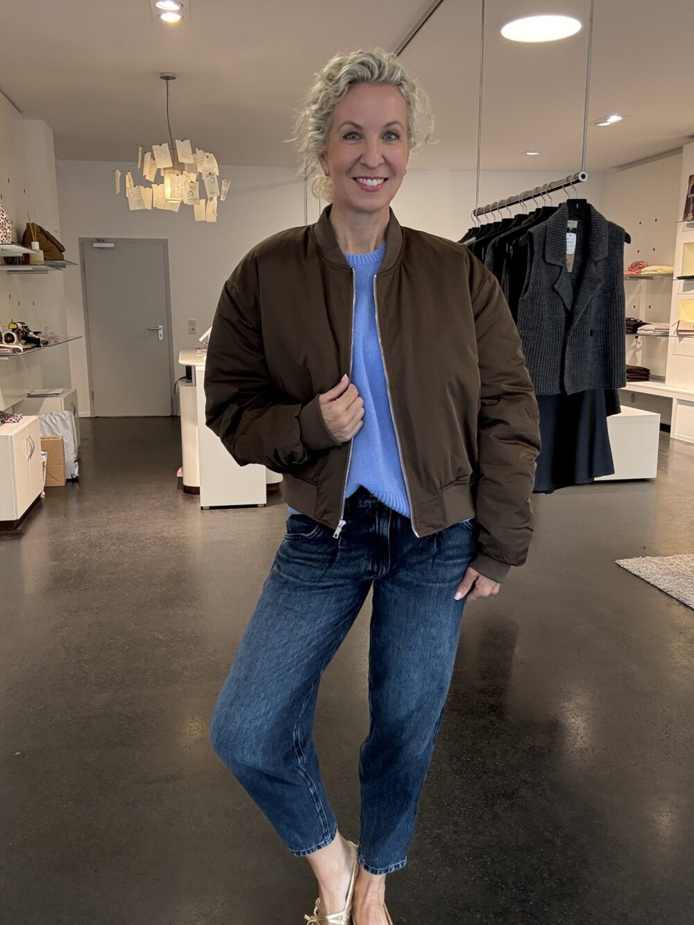 Bomberjacke schoko