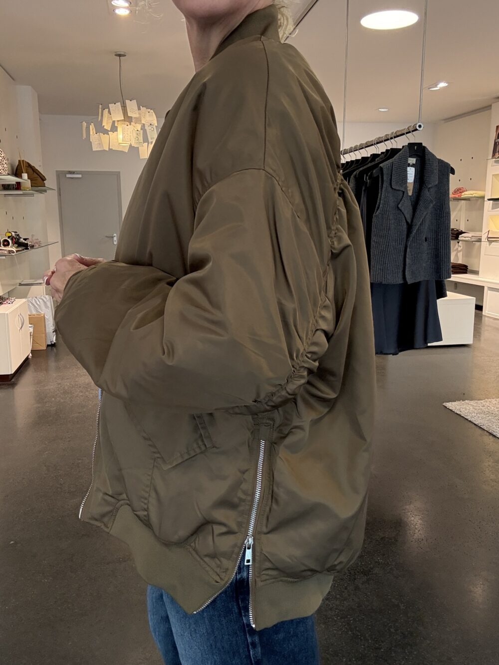 Bomberjacke Zipp – Bild 3