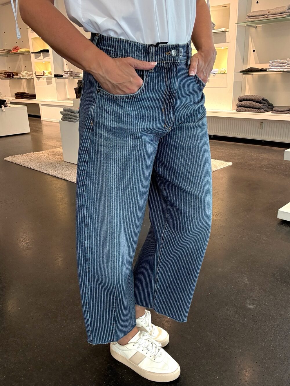 Jeans PNTS Streifen