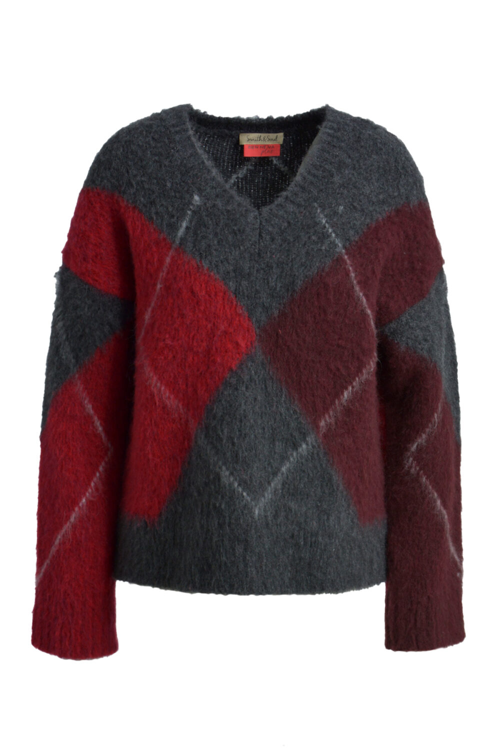V Pullover Smith&Soul Argyle