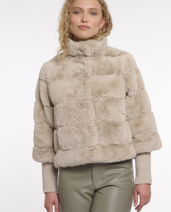 Fake fur Jacke Rino&Pelle Feline'RP