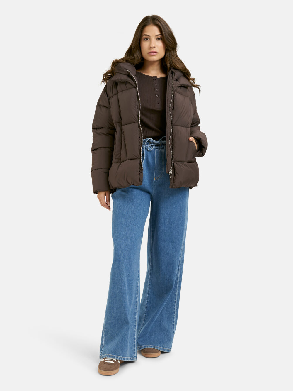 Pufferjacke Smith&Soul brown
