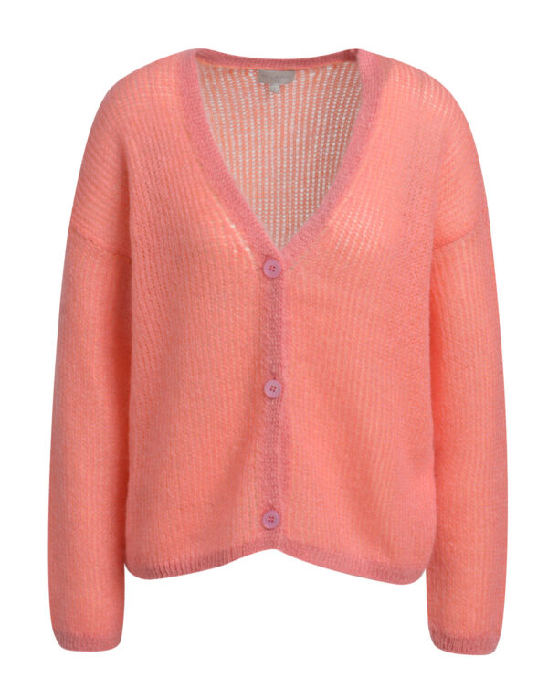 Strickjacke Milano Italy coral