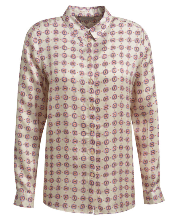 Bluse Milano Italy nude print