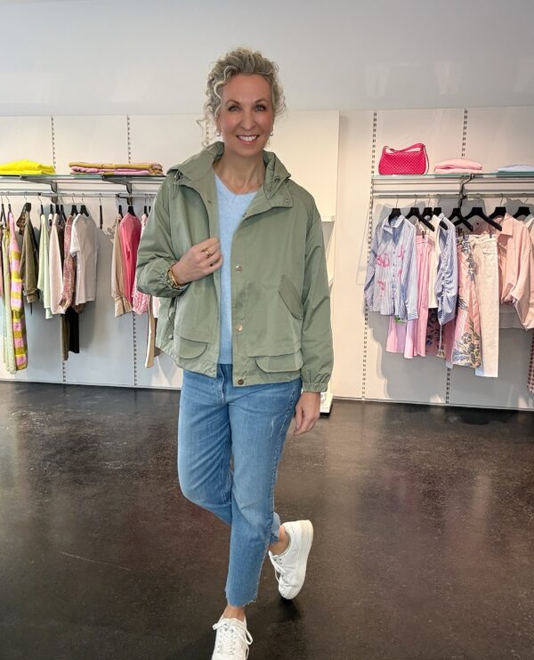 Trenchjacke Matcha‘C