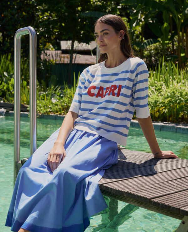 Pullover Milano Italy Print