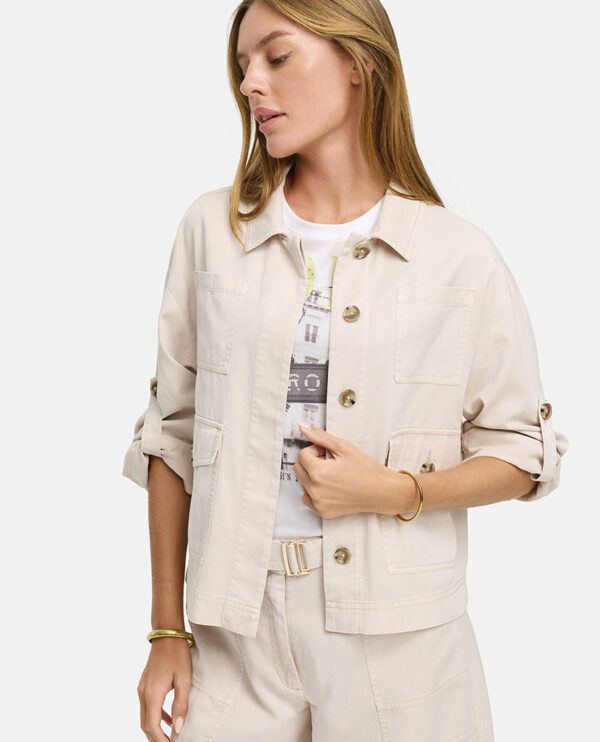 Kurzjacke Catnoir beige