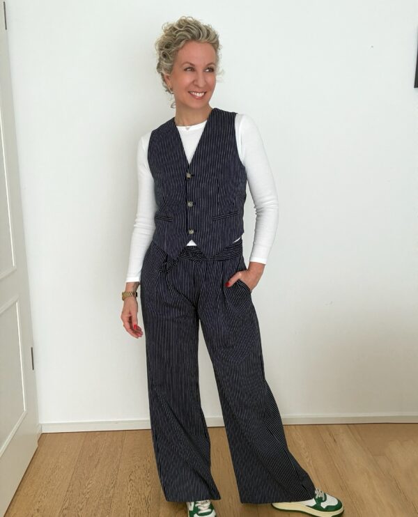 Weste SOSUE Pinstripe