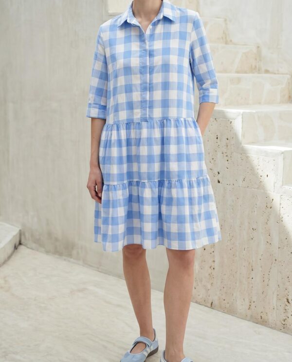 Kleid Karo