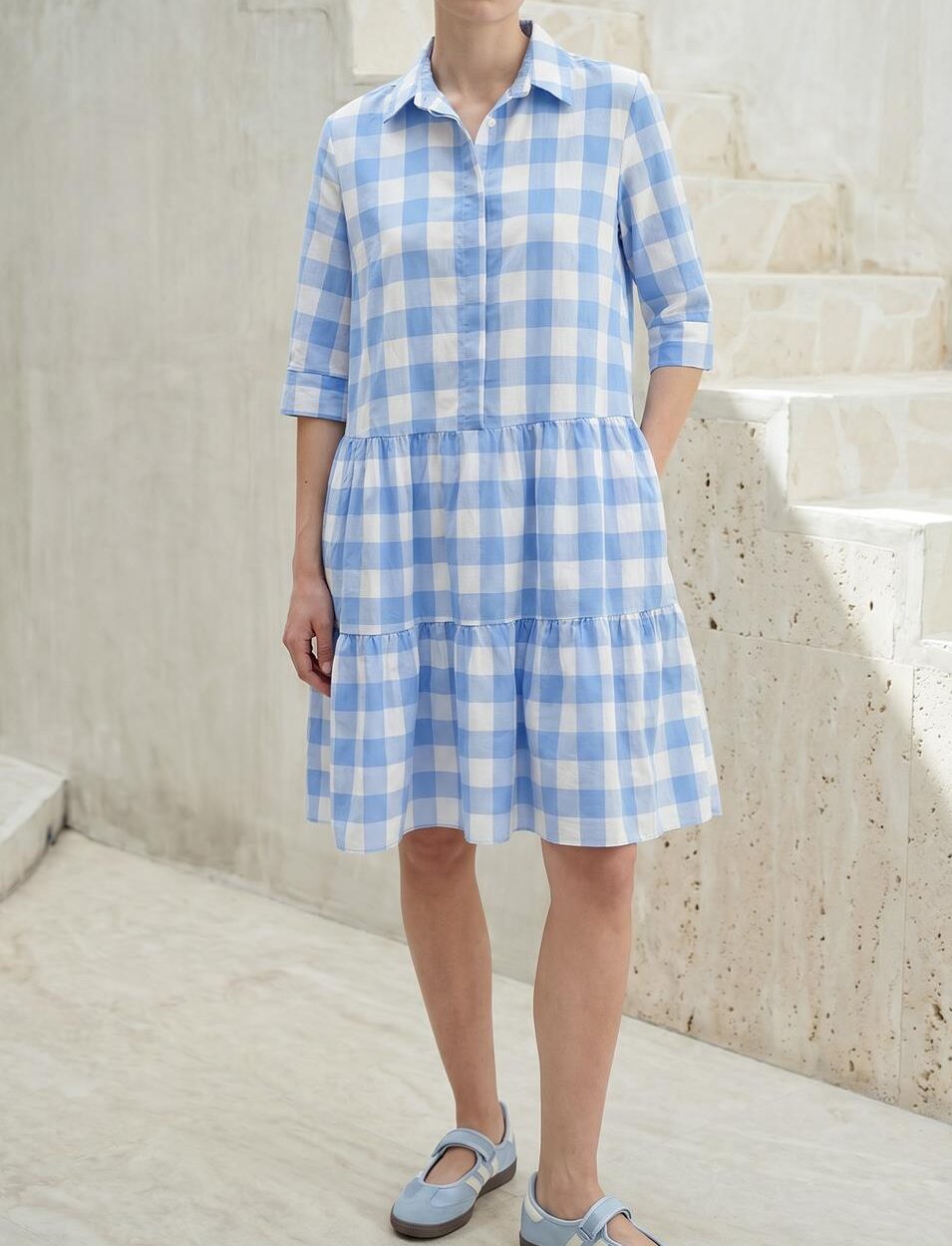 Kleid Karo