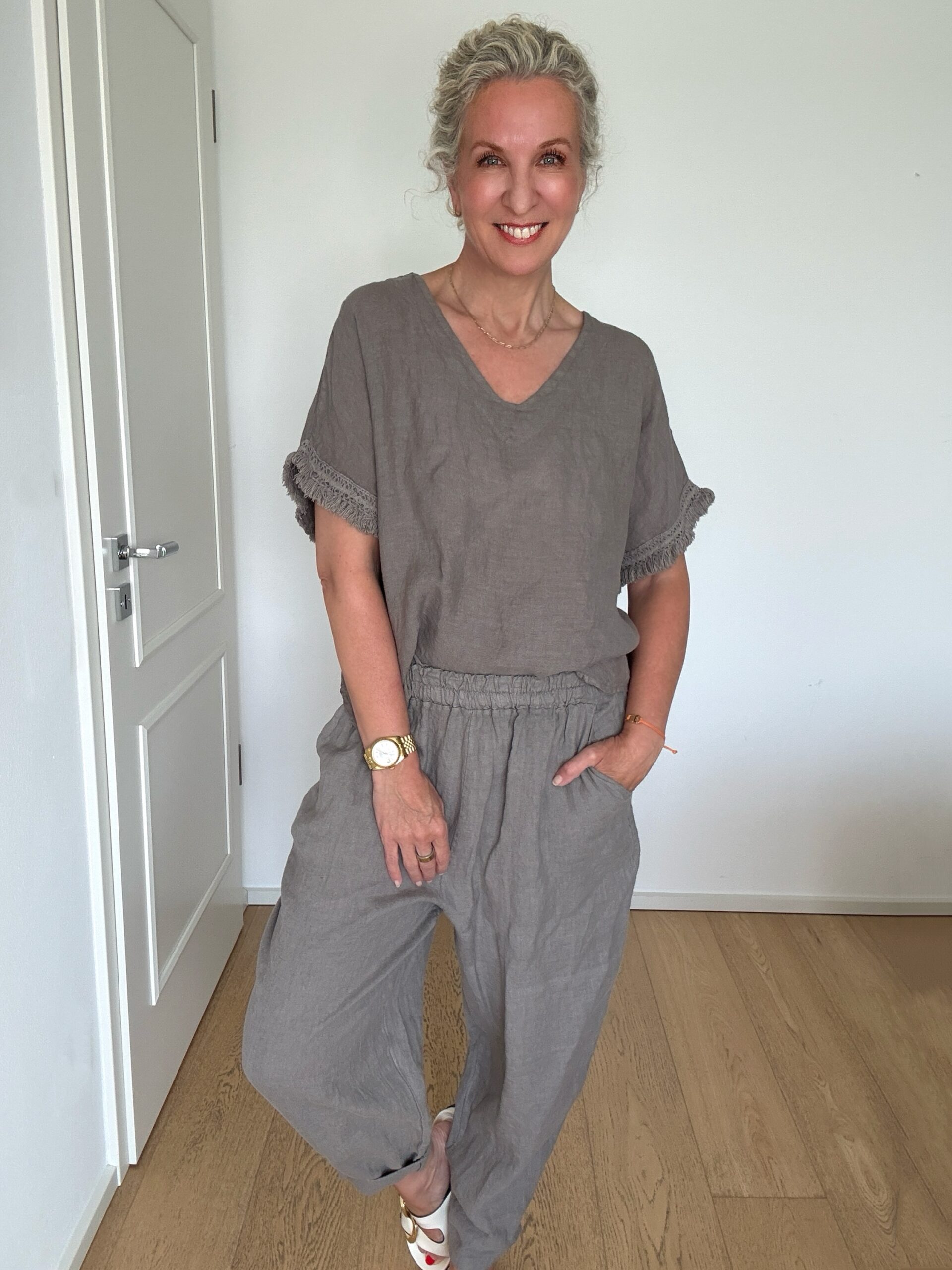 Leinenhose relaxed