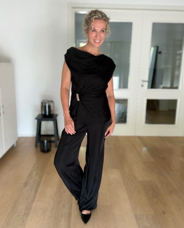 Top&Hose Set schwarz