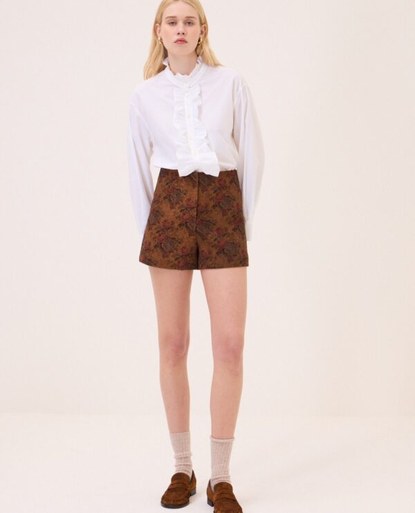 Bluse Otto D'Ame mit abnehmbarer Rüsche