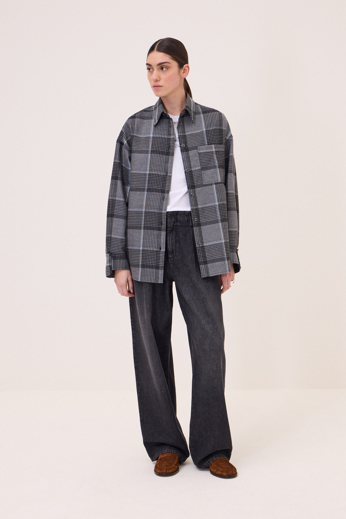 Overshirt Otto D’Ame bluecheck